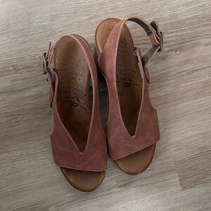 Blowfish Women's Brown Slingback Sandals